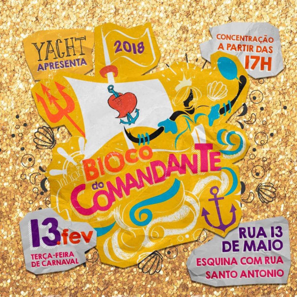 Bloco do Comandante, do Club Yacht, agita a Bela Vista, em São Paulo