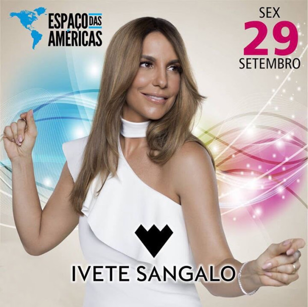 Ivete Sangalo anuncia única apresentação no Espaço das Américas