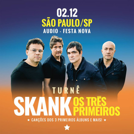 Festa da Nova Brasil FM recebe Skank e convidados na Audio