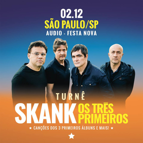 Festa da Nova Brasil FM recebe Skank e convidados na Audio