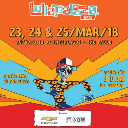 O Lollapalooza 2018 chega à oitava edição no país.