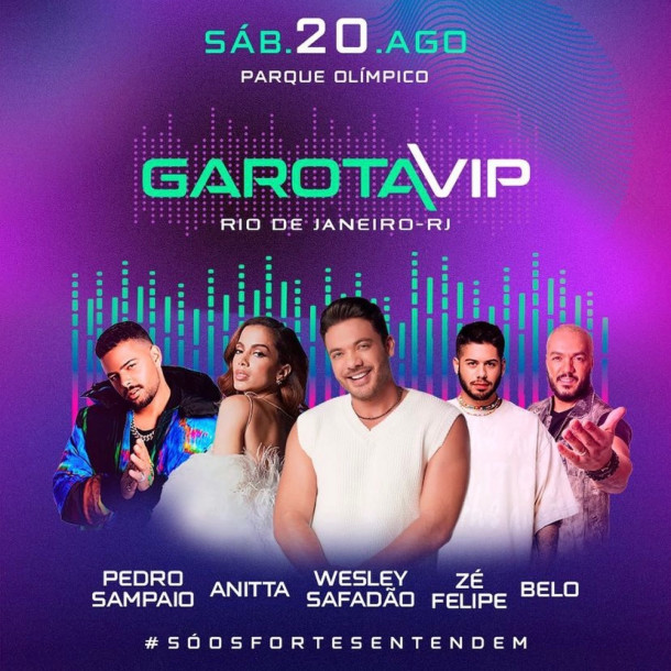 Após 3 anos, Festival Garota VIP está de volta ao Rio de Janeiro e promete super edição
