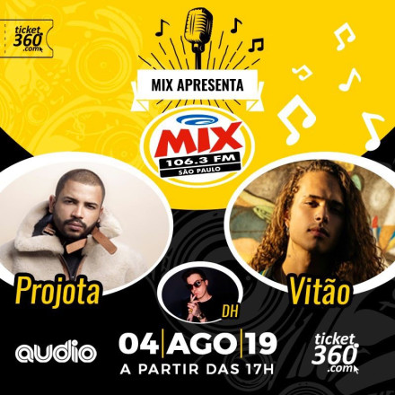 Projota e Vitão em nova edição do Mix Apresenta