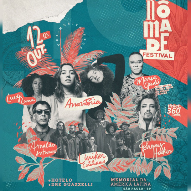 Nômade Festival chega ao Memorial da América Latina