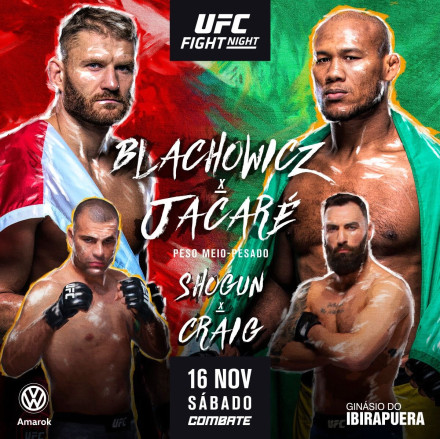 UFC em São Paulo 2019 – Fight Night: Blachowicz x Jacaré
