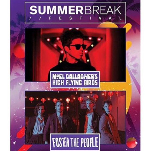 Summer Break Festival 2018 traz Noel Gallagher e Foster The People para o Brasil