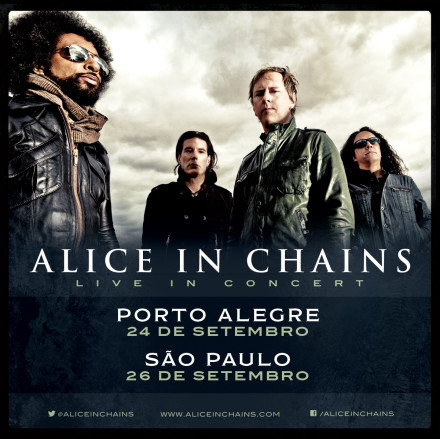 Alice In Chains se apresenta em São Paulo