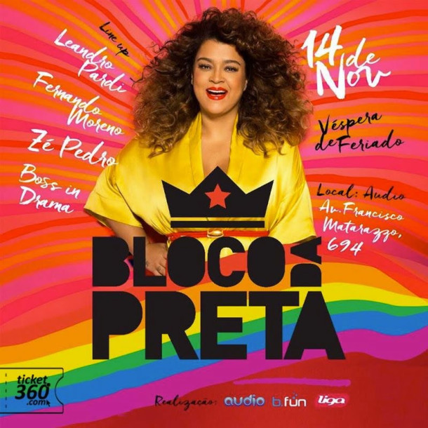 Bloco da Preta retorna ao palco da Audio