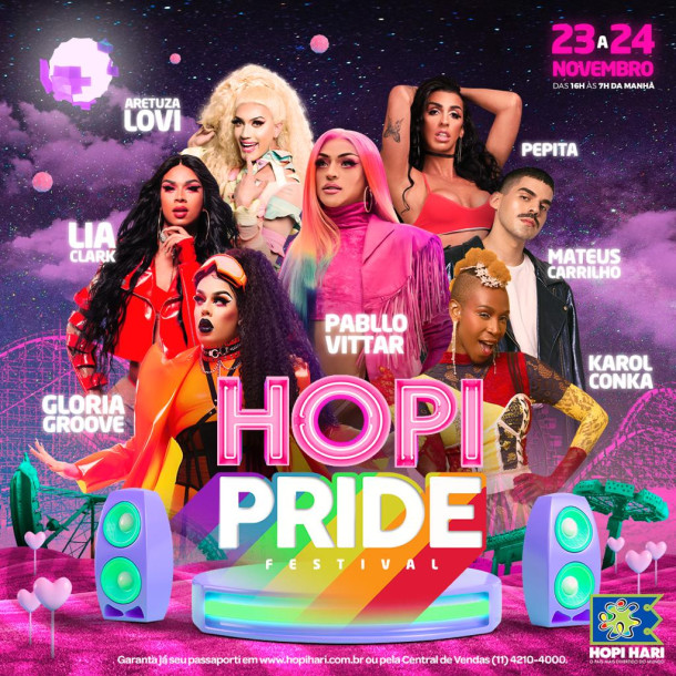 Hopi Hari abre mais uma vez suas fronteiras  para celebrar a diversidade