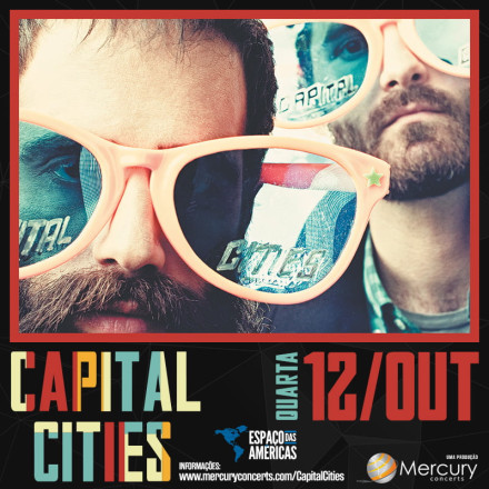 Capital Cities chega ao Brasil em outubro