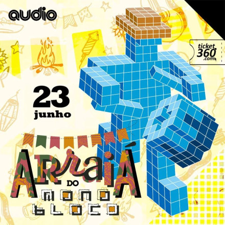 Arraiá do Monobloco invade a Audio