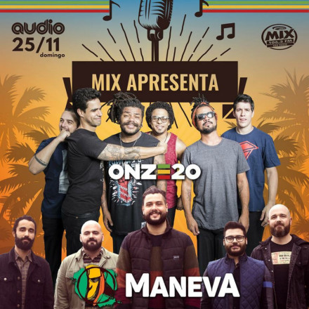 Festival Mix Apresenta traz atrações como Onze:20 e Maneva