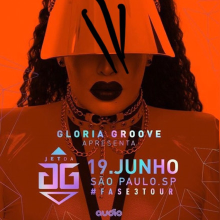 Gloria Groove estreia festa na Audio