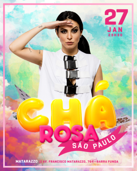 Chá da Alice anuncia Alinne Rosa em São Paulo