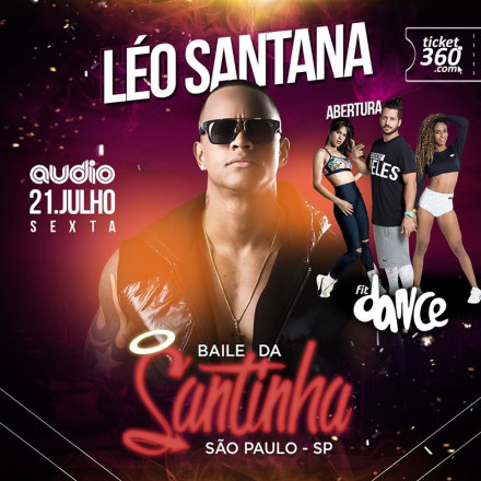 Leo Santana apresenta Baile da Santinha na Audio