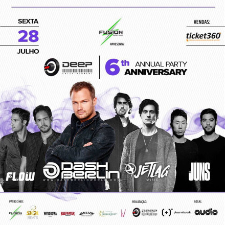 Dash Berlin fará única apresentação no Brasil na Audio Club