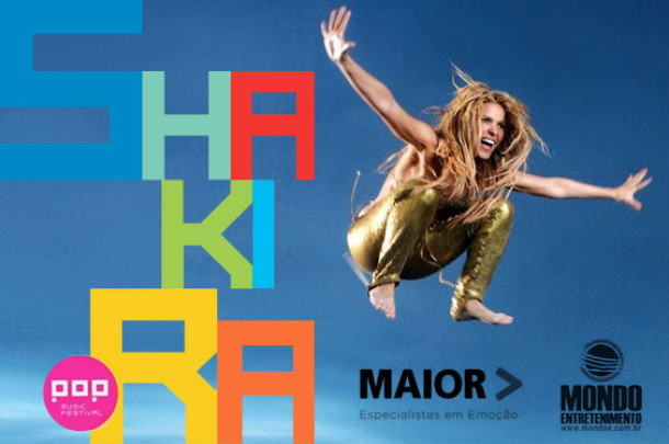 Pop Music Festival e Shakira