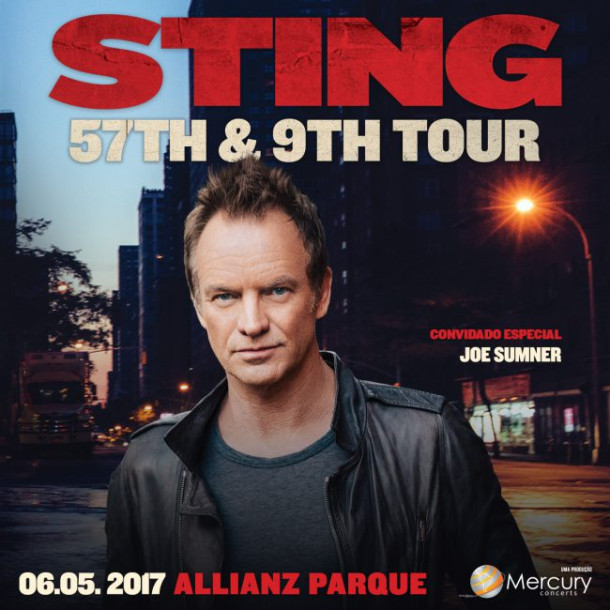 Sting anuncia única apresentação no Brasil