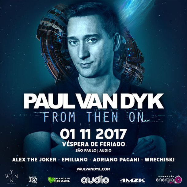 Paul Van Dyk trará turné de seu novo álbum