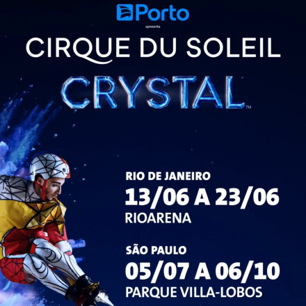 Crystal: Primeiro show acrobático no gelo do Cirque du Soleil chega ao Brasil