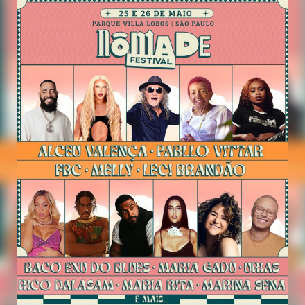 Nômade 2024: Festival que acontece no Parque Villa Lobos anuncia programação completa