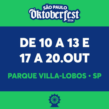 Em resgate ao conceito tradicional do festival, São Paulo Oktoberfest 2024 migra para Parque Villa Lobos