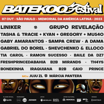 Batekoo Festival realiza sua 2ª edição no Memorial da América Latina