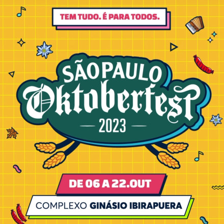 São Paulo Oktoberfest: maior evento da cultura alemã reunirá música, cultura, gastronomia e muita diversão no Ginásio do Ibirapuera