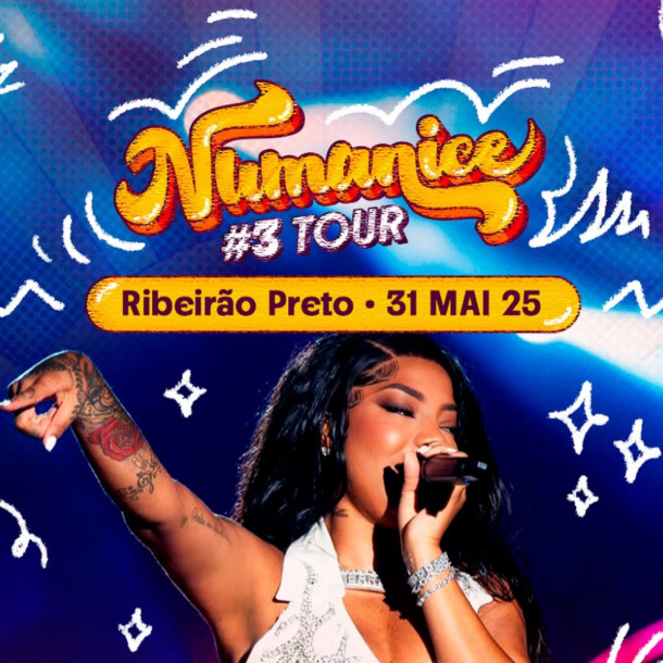 Numanice 2025: Ludmilla chega para turnê no Estado de São Paulo
