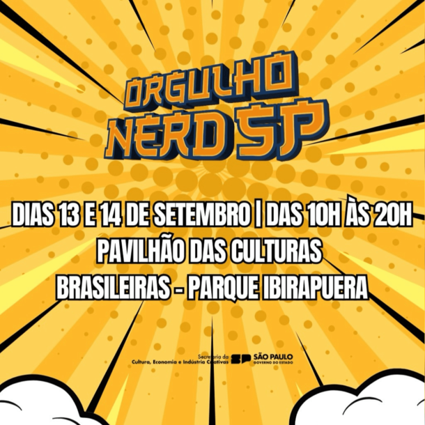 Orgulho Nerd SP 2025 transforma o Parque Ibirapuera em um universo geek com cosplay, games e cultura pop