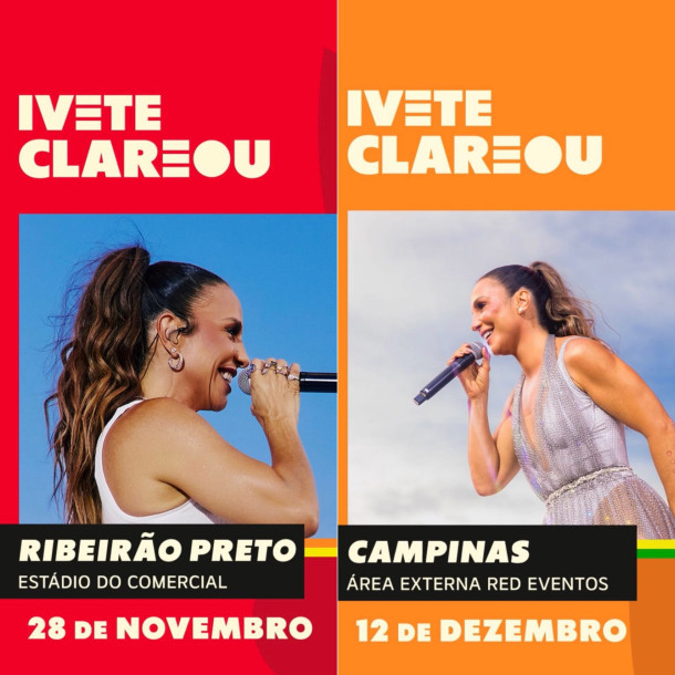 Ivete Clareou cresce em 2026 e chega ao Estado de São Paulo com novas apresentações