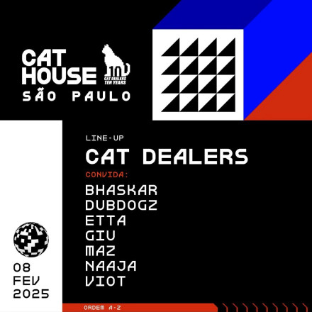 Cat Dealers comemora 10 anos de carreira com Cat House em São Paulo