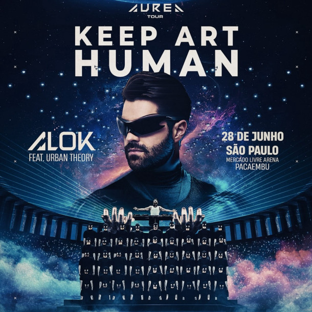 Áurea Tour: Alok traz show do Coachella para São Paulo com ação interativa voltada ao público no Pacaembu