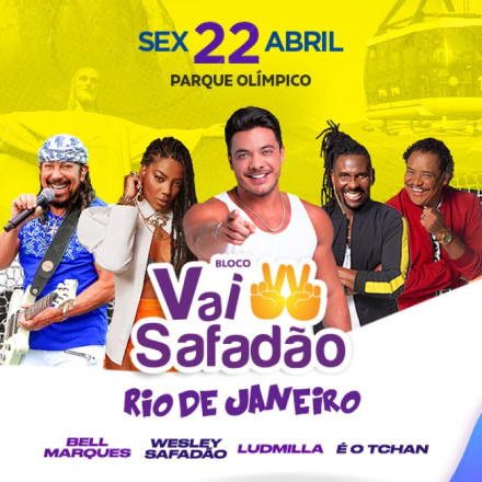 Bloco Vai Safadão recebe sua 1ª edição no Parque Olímpico, no Rio de Janeiro