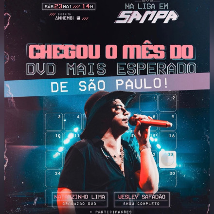 Natanzinho Lima anuncia gravação de DVD histórico com convidados em SP e consolida protagonismo nacional do brega