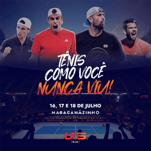 UTS Rio estreia no Brasil e leva ao Maracanãzinho uma nova forma de viver o tênis