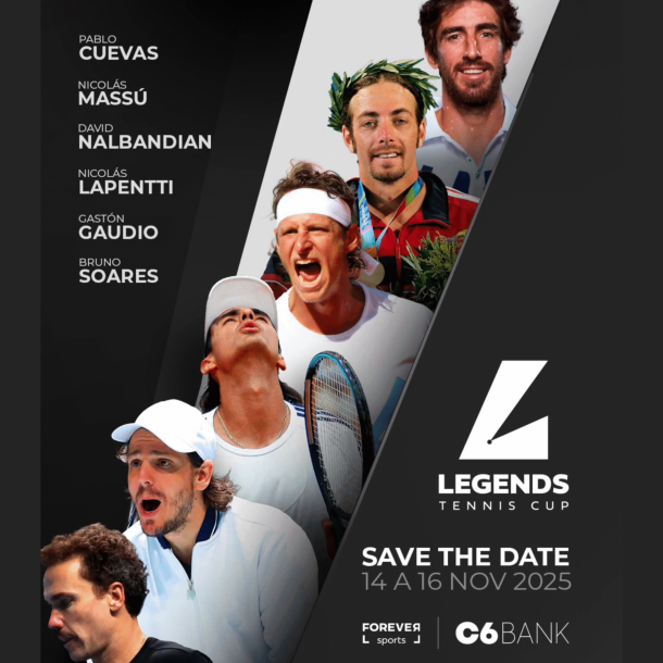 Legend Tennis Cup 2025: Lendas do tênis vão disputar torneio inédito em São Paulo