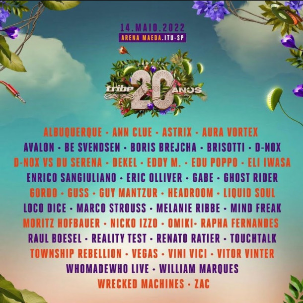 Após 2 anos, Tribe Festival retorna com sua edição de 20 anos